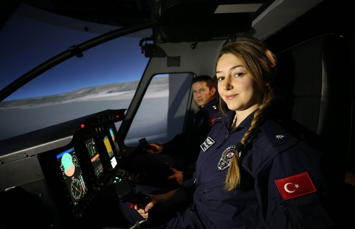 Emniyetin ilk kadın helikopter pilotunun yeni hedefi