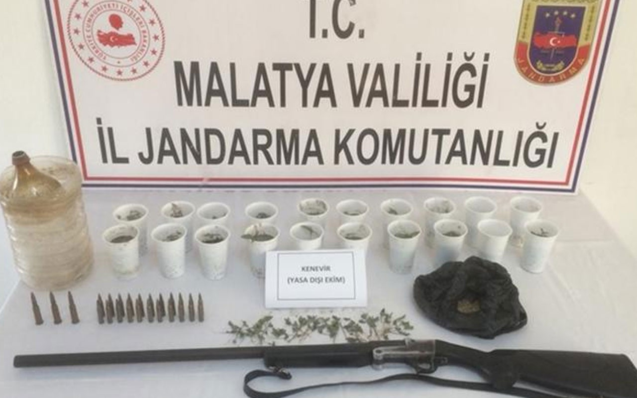 Malatya'da Jandarmayı şaşkına çeviren olay