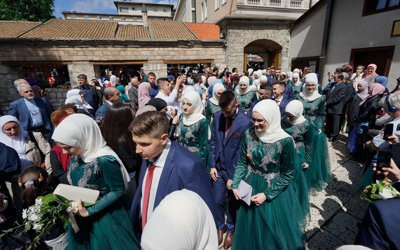Saraybosna'daki Osmanlı mirası medrese 469'uncu mezunlarını verdi