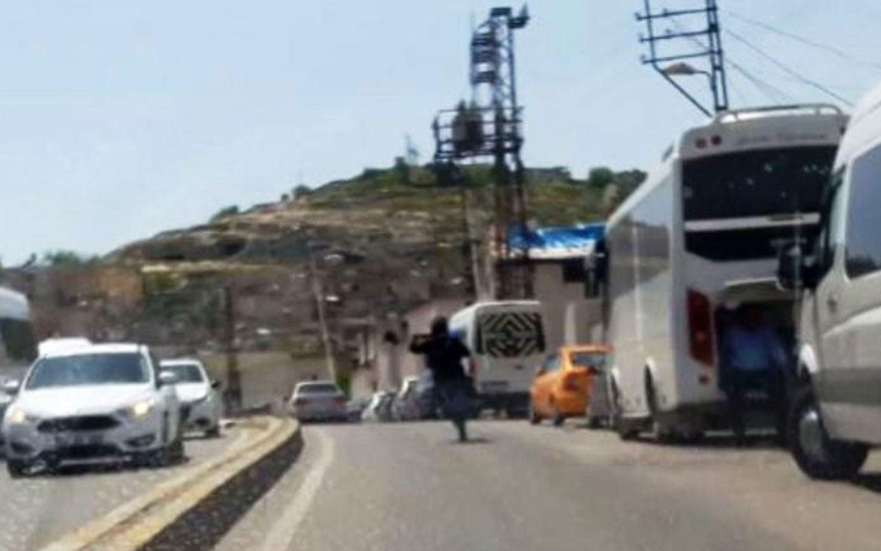 Şanlıurfa'da tek teker şovu yürekleri ağza getirdi