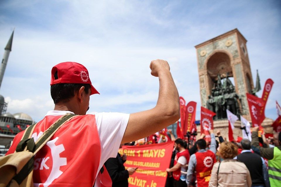 1 Mayıs İşçi Bayramı’ndan çok renkli kareler….