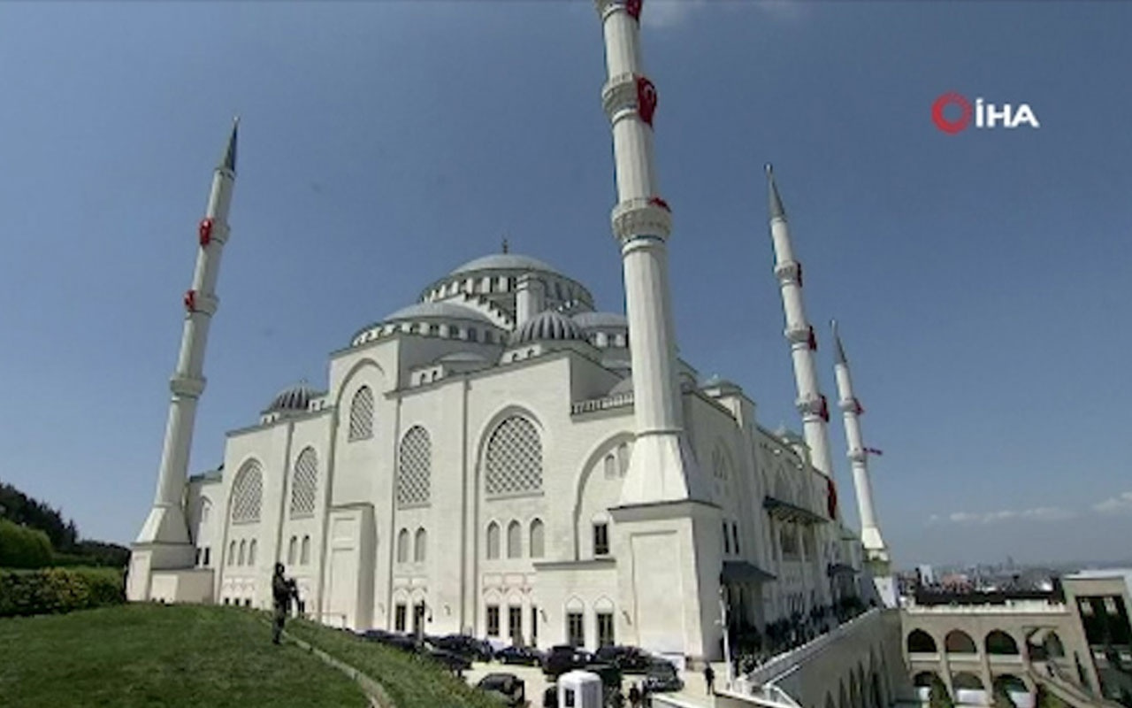 Çamlıca Camii Recep Tayyip Erdoğan'ın katılımıyla açılıyor