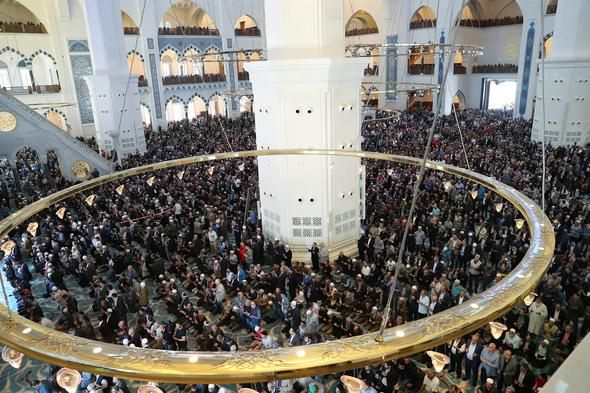 Büyük Çamlıca Camii resmi olarak açıldı! Erdoğan da katıldı
