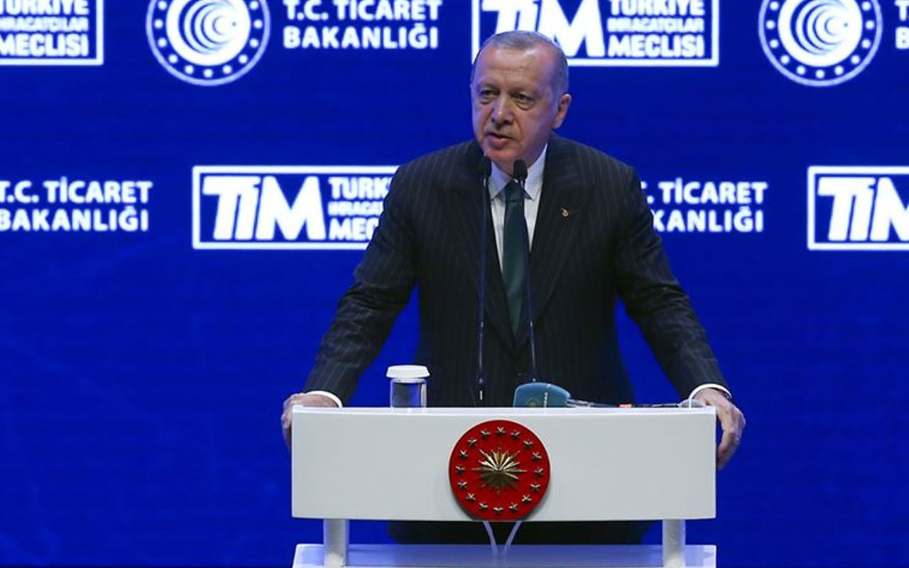 Erdoğan: İhracatımız %5,4 artarak 15 milyar dolara ulaştı