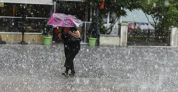 Meteoroloji il il sel ve dolu uyarısı yaptı yoğun yağış bekleniyor