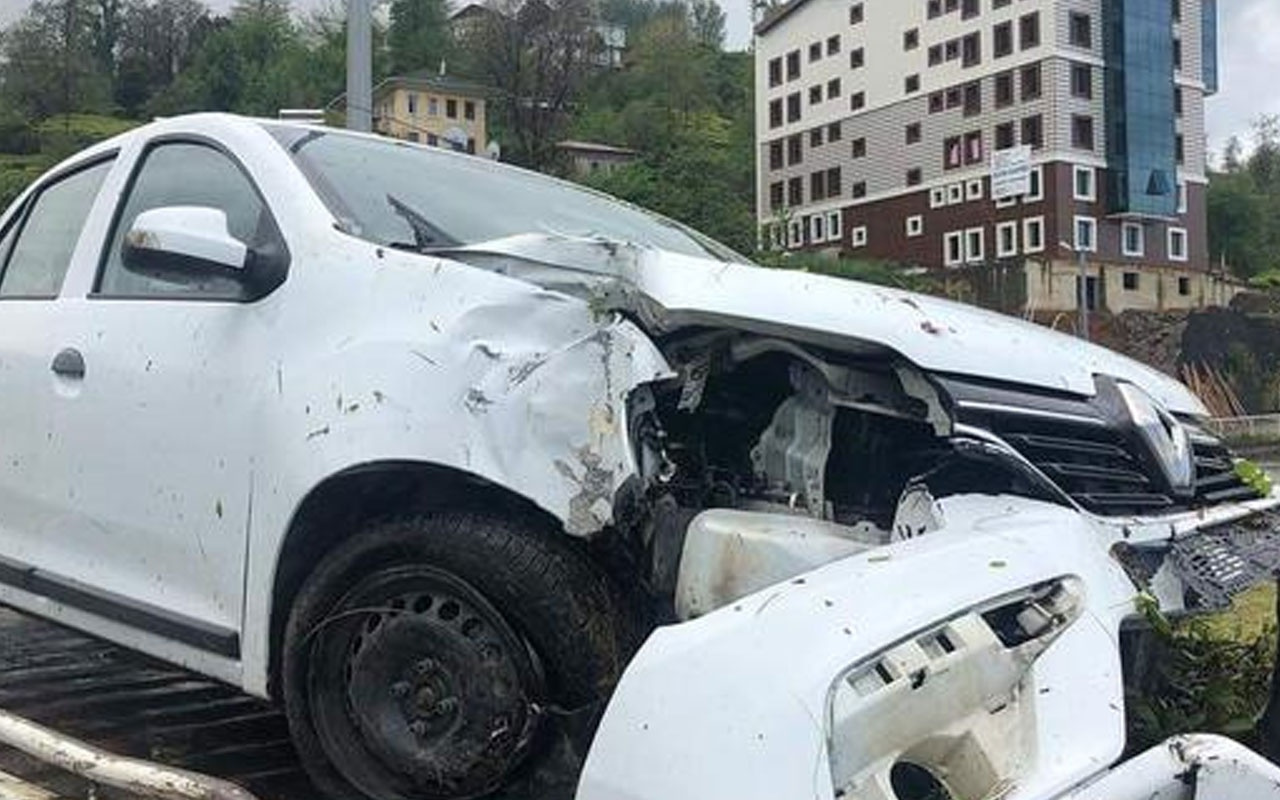 MHP MYK üyeleri Rize'de kaza yaptı