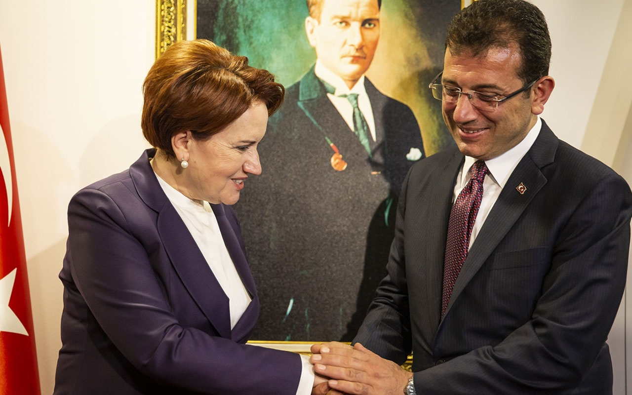 Ekrem İmamoğlu Meral Akşener'i ziyaret etti