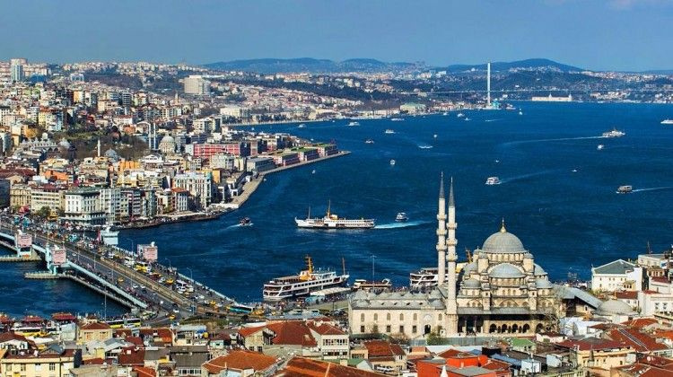 RASAT betonların yerleşim alanlarını kapladığı İstanbul'u görüntüledi