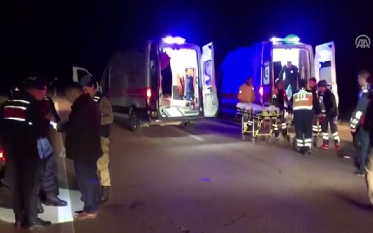 Kırıkkale'de otomobil devrildi: 1 ölü, 4 yaralı