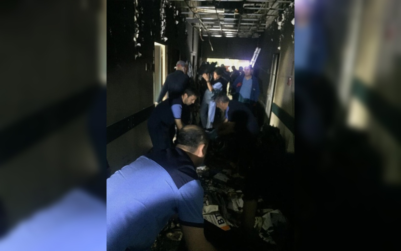 Malatya'da profesörün odasını yakan hasta yakını tutuklandı
