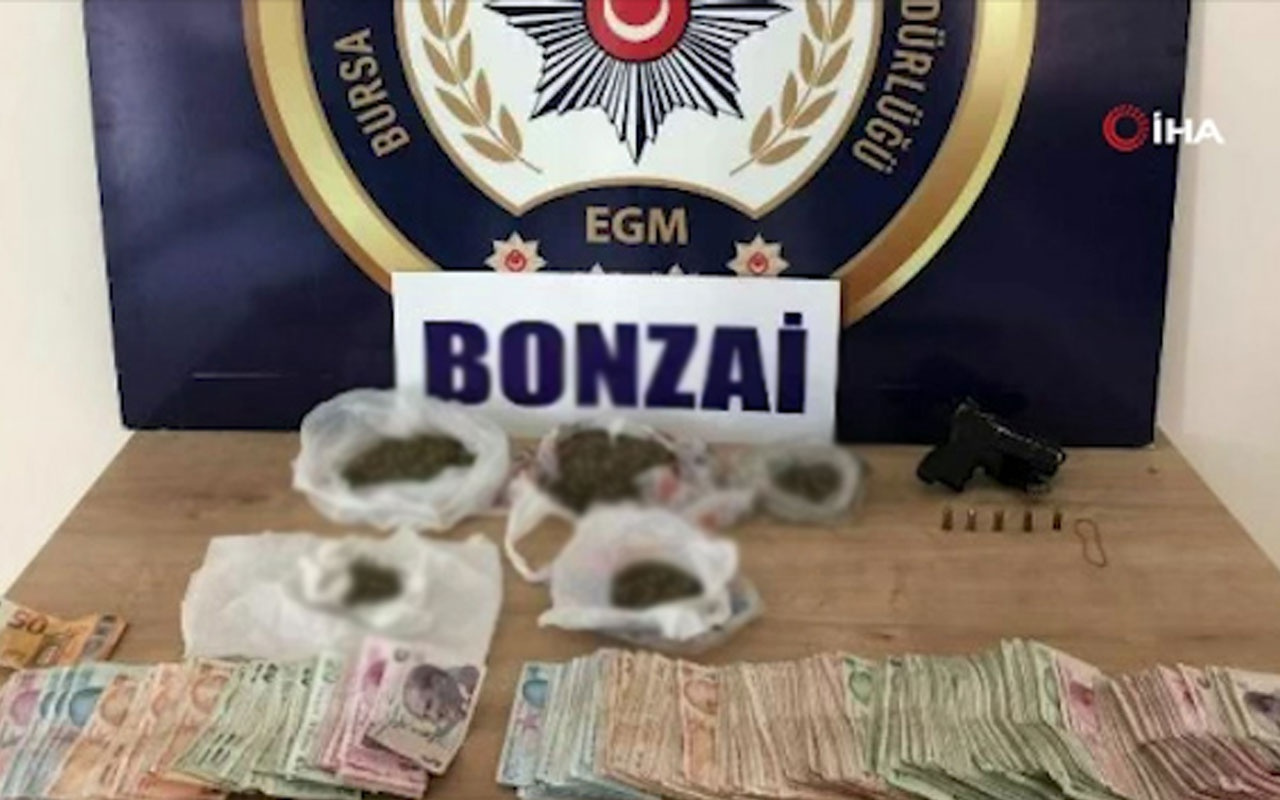 Bursa'da uyuşturucu operasyonu: 12 gözaltı