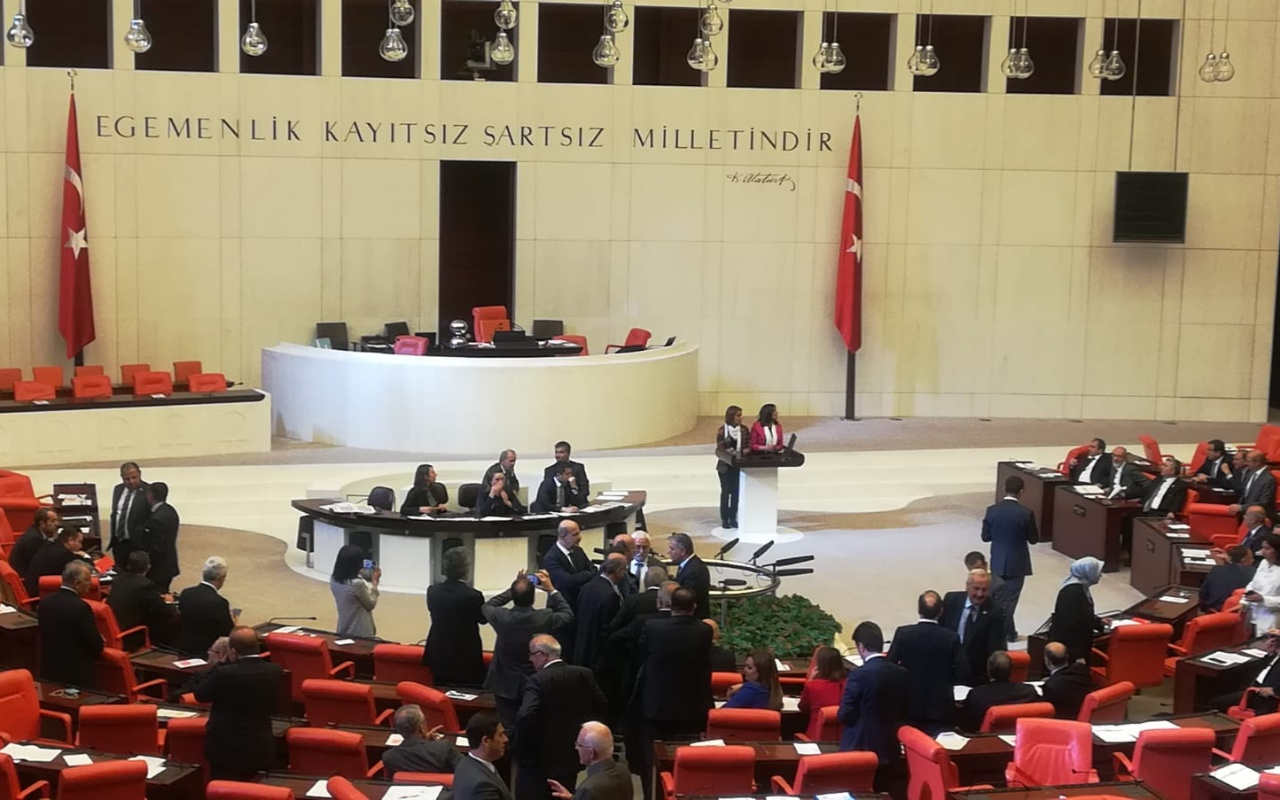 Meclis'te HDP'nin önerisi kabul edilmedi Tartışma çıktı