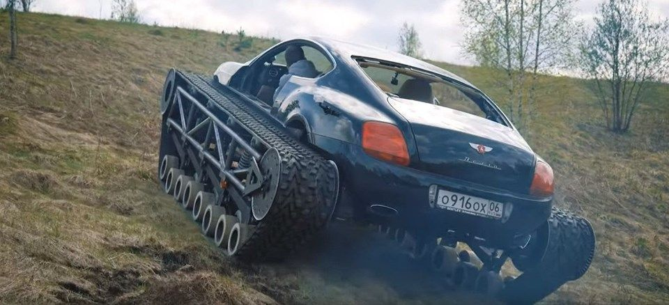 Rus yapımı dünyanın en lüks tankı: Ultratank Bentley Continental GT