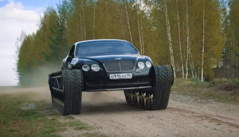 Rus yapımı dünyanın en lüks tankı: Ultratank Bentley Continental GT