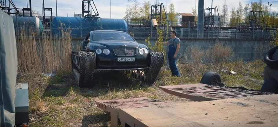 Rus yapımı dünyanın en lüks tankı: Ultratank Bentley Continental GT