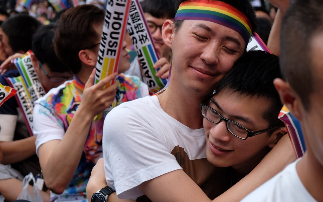 Eşcinsel evliliğe izin veren ilk asya ülkesi Tayvan oldu