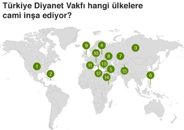 Türkiye'nin yurt dışında hangi ülkede camisi var? İşte o camiler ve maliyeti