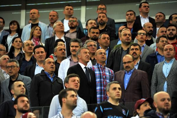 Trabzonspor - Beşiktaş maçından muhteşem görüntüler