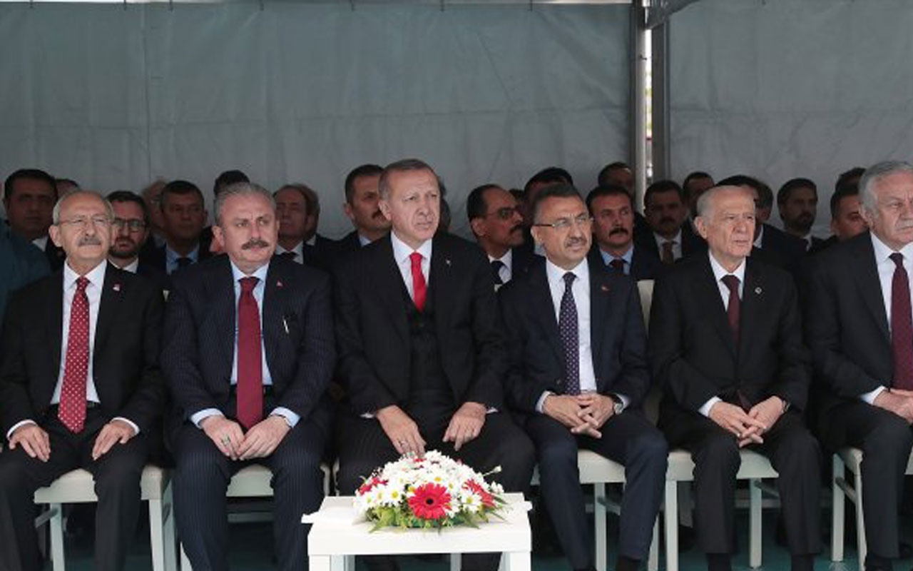 Devlet erkanı Samsun'da bir araya geldi