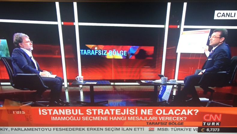 Ekrem İmamoğlu Ahmet Hakan yayınıyla ilgili iddiaya CNN'ten açıklama