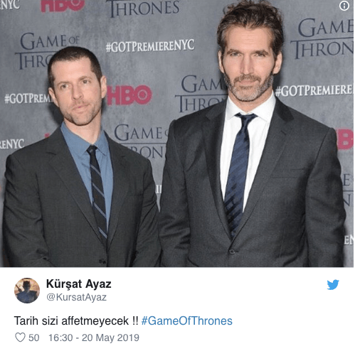 Game of Thrones'un hayal kırıklığı olan finali sosyal medyanın diline düştü