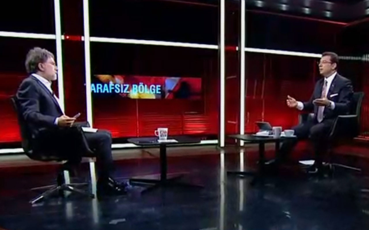 Ekrem İmamoğlu ile Ahmet Hakan arasında tartışma