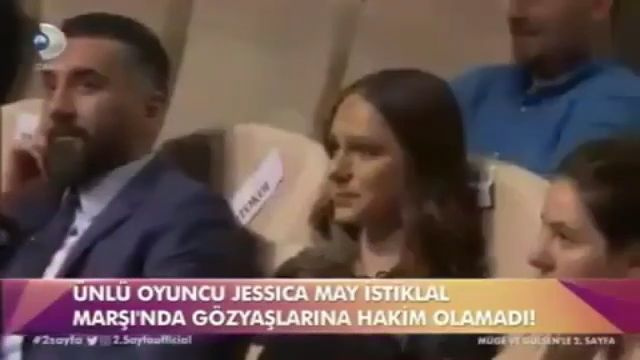 Yeni Gelin yıldızı Jessica May'in İstiklal Marşı'na olay tepkisi