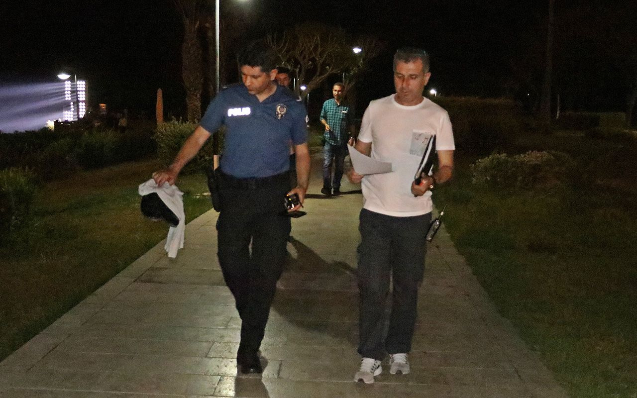 Antalya Düden Şelalesi'nde polisi alarma geçiren olay