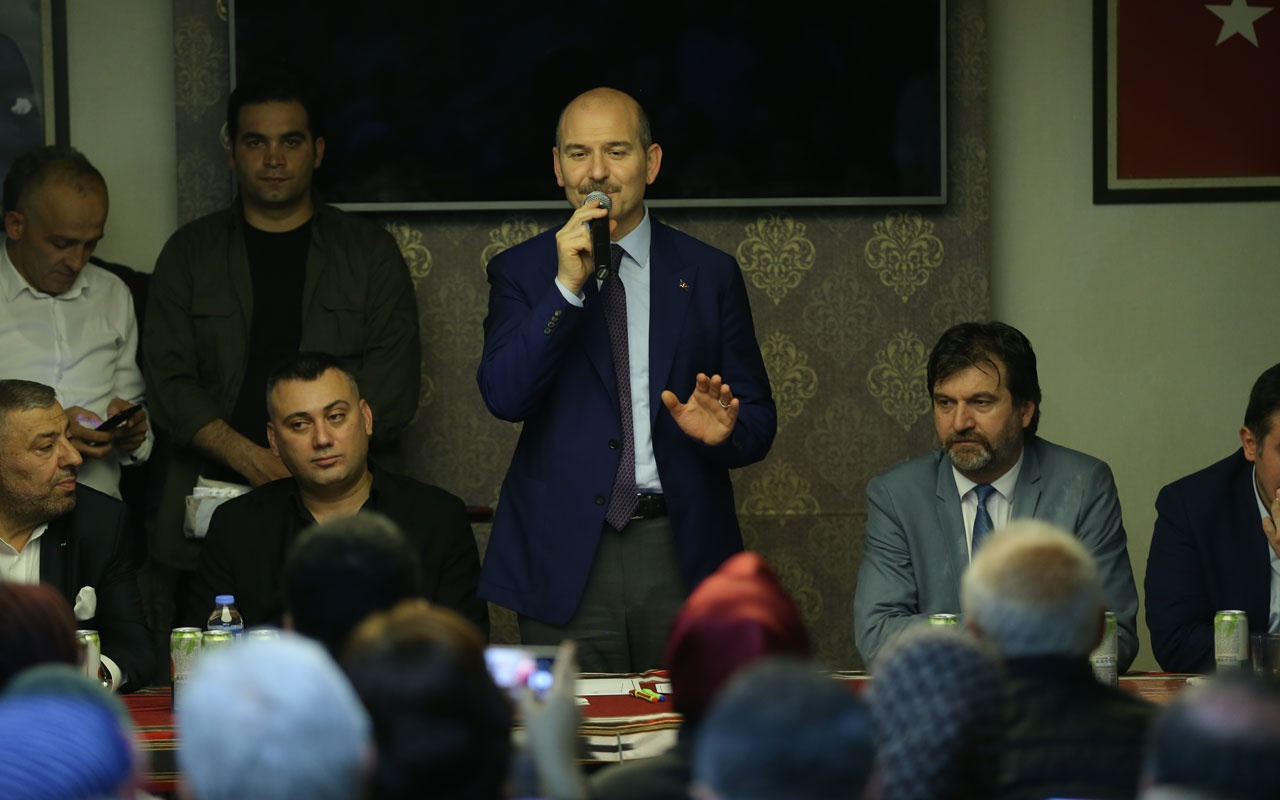 Süleyman Soylu'dan Ekrem İmamoğlu'na  "Bana laf söylerken dikkatli ol"