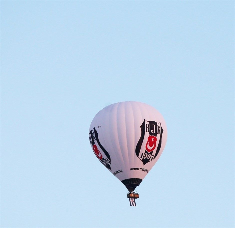 Fikret Orman Beşiktaş balonuyla uçtu