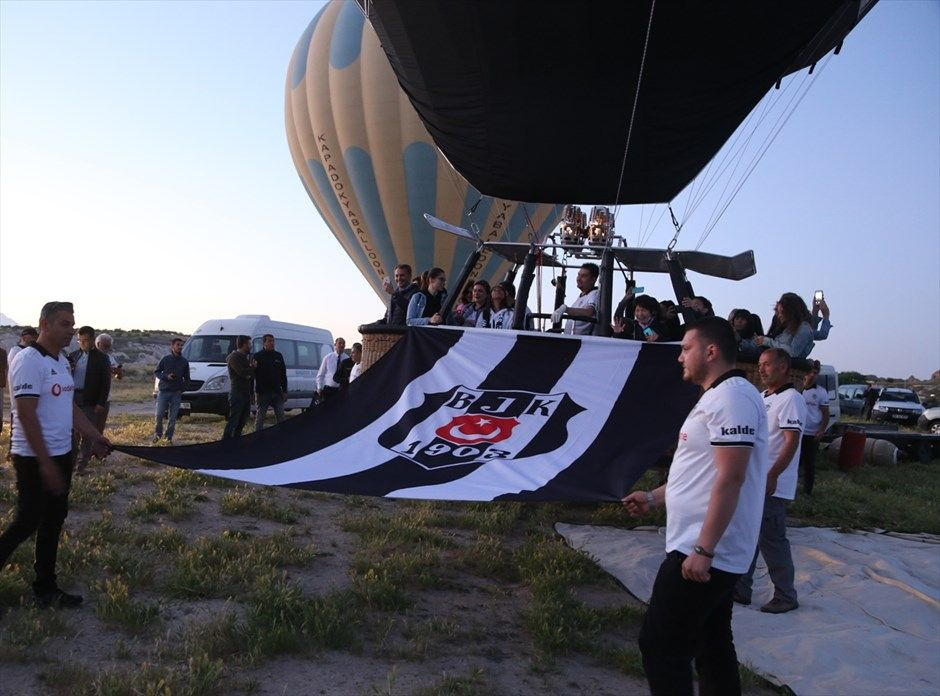 Fikret Orman Beşiktaş balonuyla uçtu