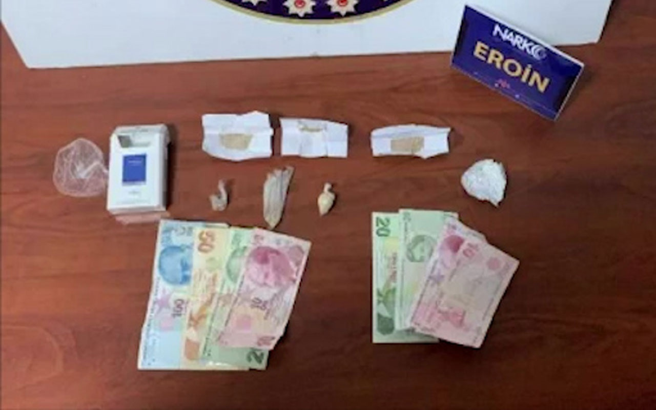 5 gram eroinle yakalanan iki kişi tutuklandı