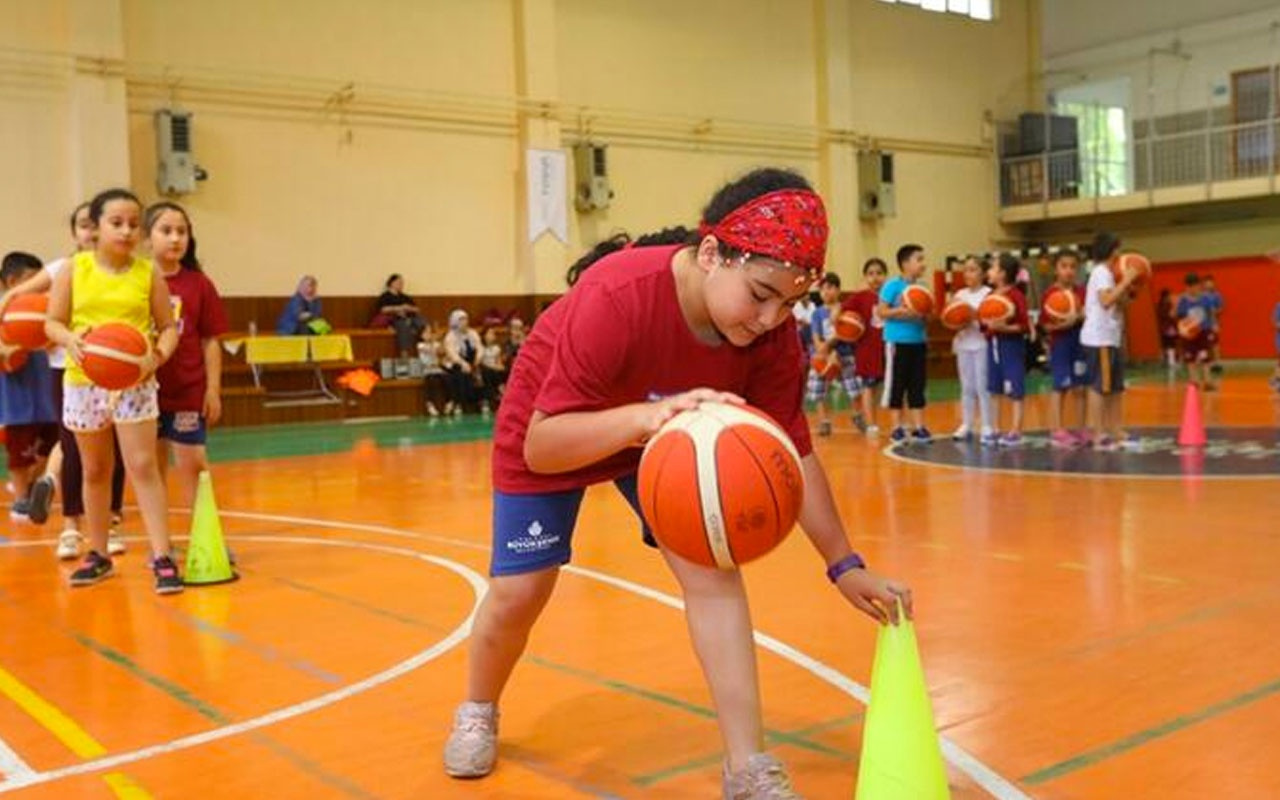 İBB'den çocuklara ücretsiz yaz spor okulu