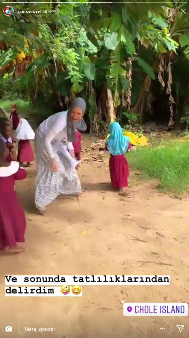 Gamze Özçelik tesettüre girmişti! Yardımlarıyla gönüllere taht kuruyor