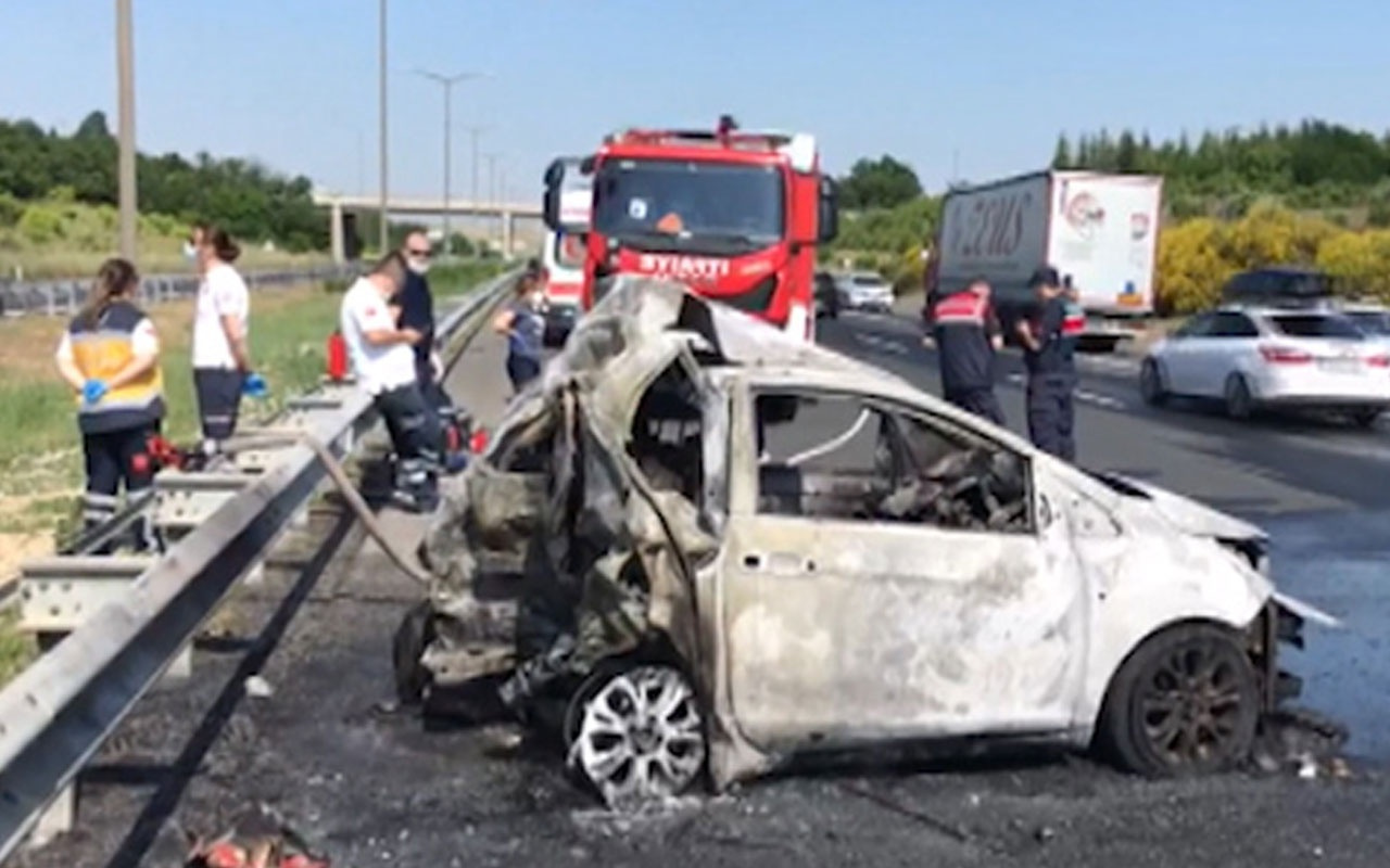 Çorlu'da trafik kazası: 5 ölü