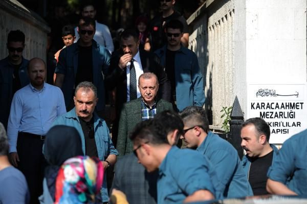 Cumhurbaşkanı Erdoğan bayram ziyareti yaptı gönülleri fethetti