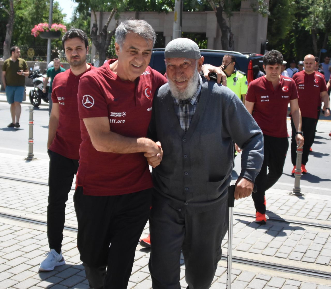 A Milli Takım, Mevlana Müzesi'ni ziyaret etti