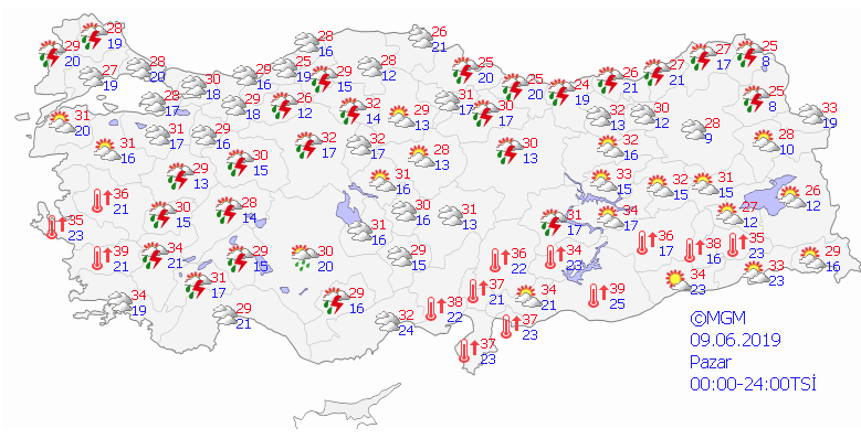 Meteoroloji uyardı: Gök gürültülü sağanak yağış yolda