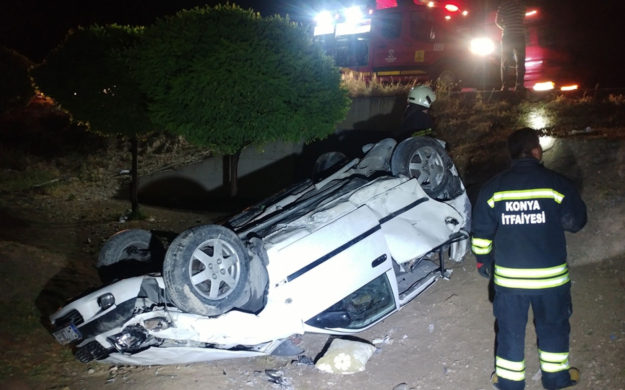 Konya’da trafik kazası: 5 yaralı