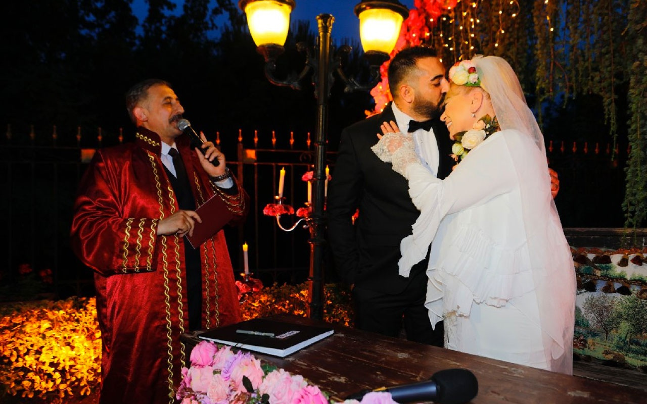 Zerrin Özer 27 yaş küçük sevgilisi Murat Akınca ile evlendi