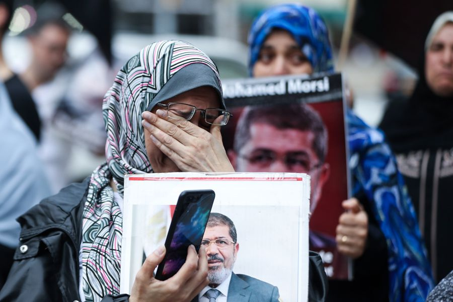 New York'taki müslümanların Muhammed Mursi gözyaşları