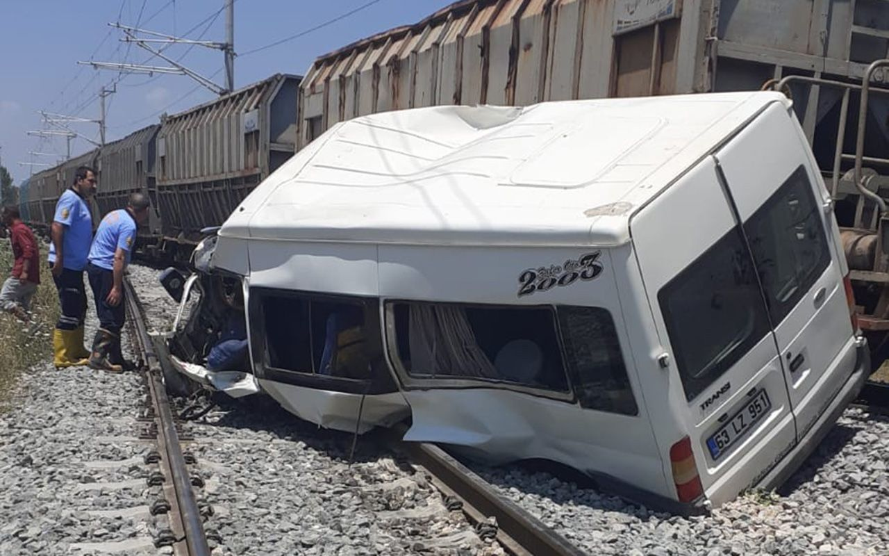 Mersin'deki tren kazasında dehşet detaylar