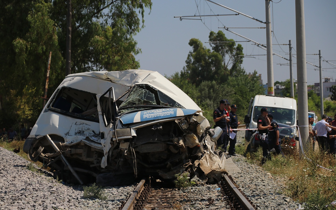 Mersin'deki tren kazasında dehşet detaylar