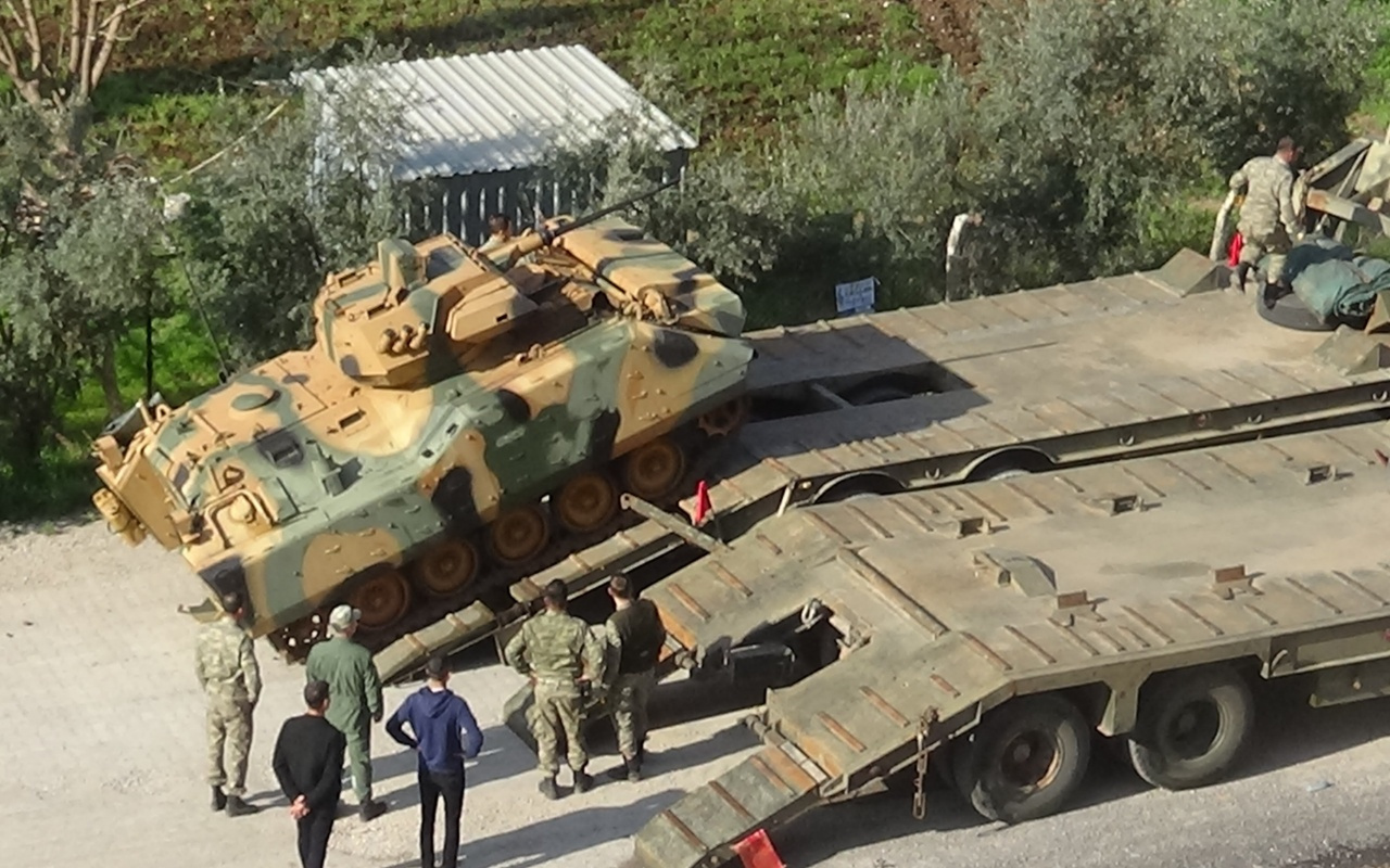 Sınır birliklerine dikkat çeken tank sevkiyatı