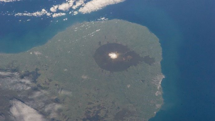Uluslararası Uzay İstasyonu astronotları görüntüledi! Raikoke volkanının patlaması