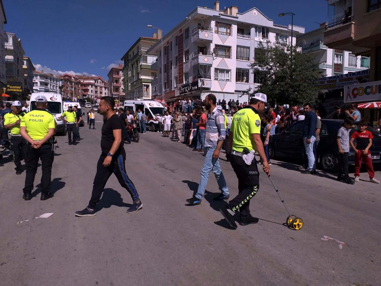 Ankara'da kamyon çarpan çocuk hayatını kaybetti