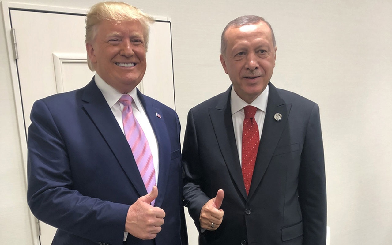 Cumhurbaşkanı Erdoğan ile ABD Başkanı Trump görüştü! Gündem Libya'da askerden arındırılmış bölge