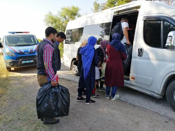 Çanakkale'de 45 kaçak göçmen yakalandı