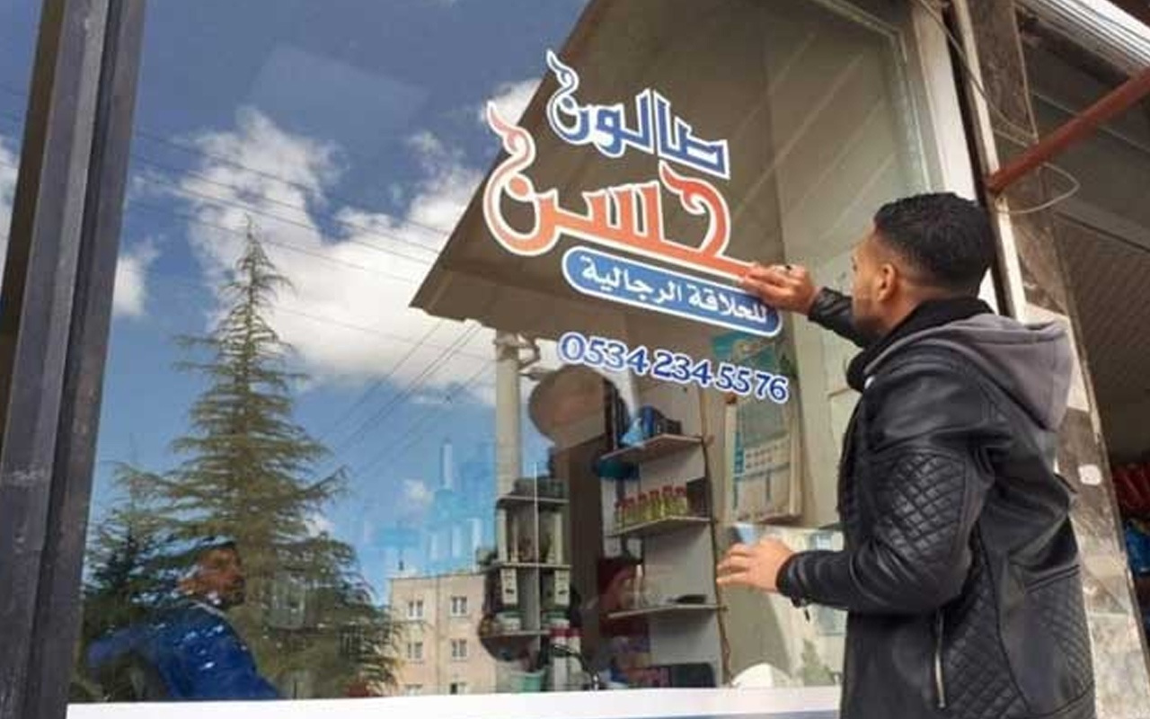 Suriyeli esnafların Arapça tabelalarıyla ilgili yeni karar