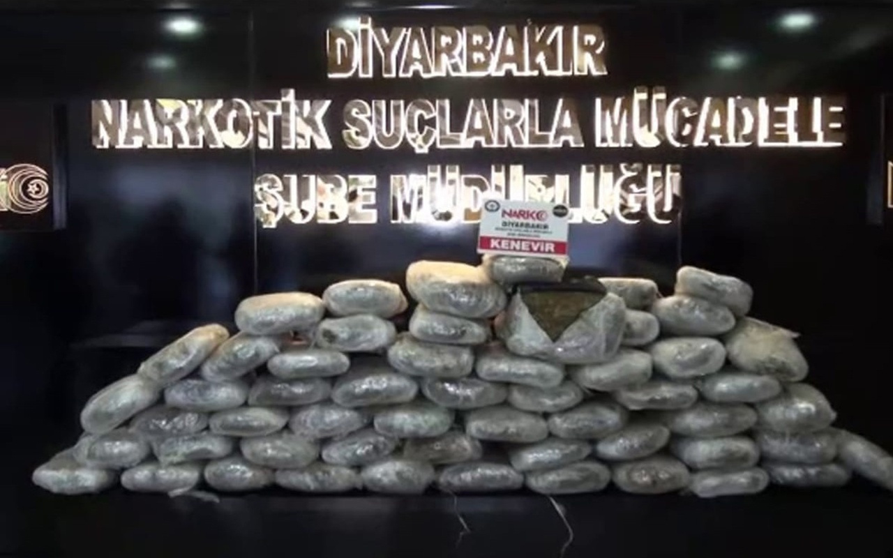 Diyarbakır’da uyuşturucu tacirlerine büyük darbe